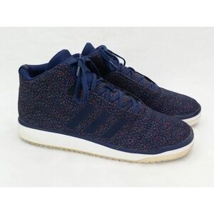 Mens Adidas Veritas Mid B24556 Blue Basketball Shoes Sneakers Size 10